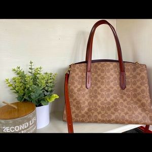 COACH SIGNATURE CANVAS BAG
